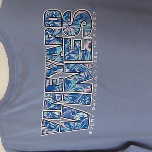 Vineyard Vines Tee Shirt Large Blue